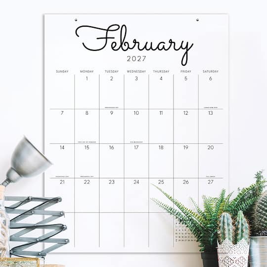 2027 Large Art Poster Wall Calendar